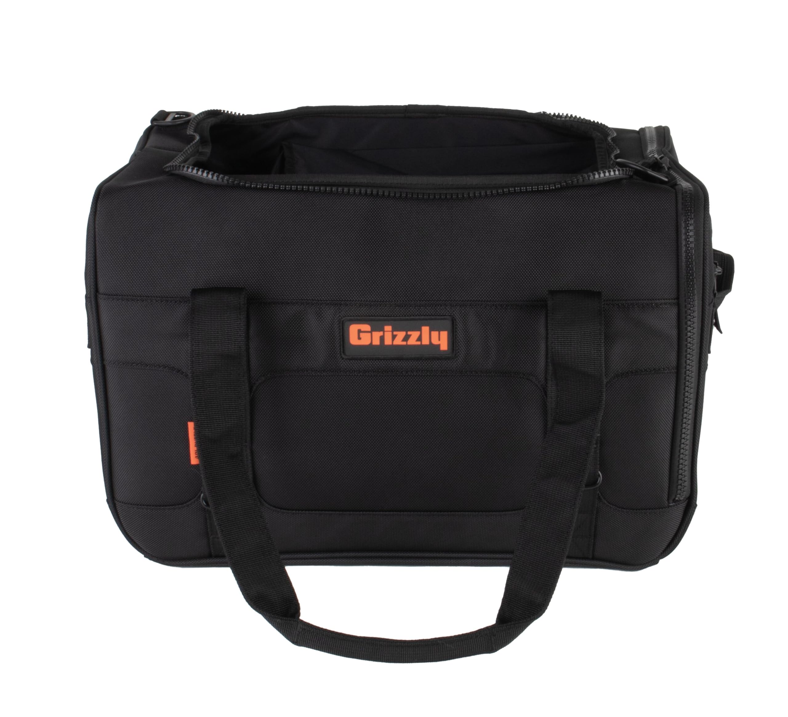 Duffle Grizzly 40 | Heavy-Duty Construction | Water-Resistant Base | 40L Capacity | Large Storage Pocket | Blackout