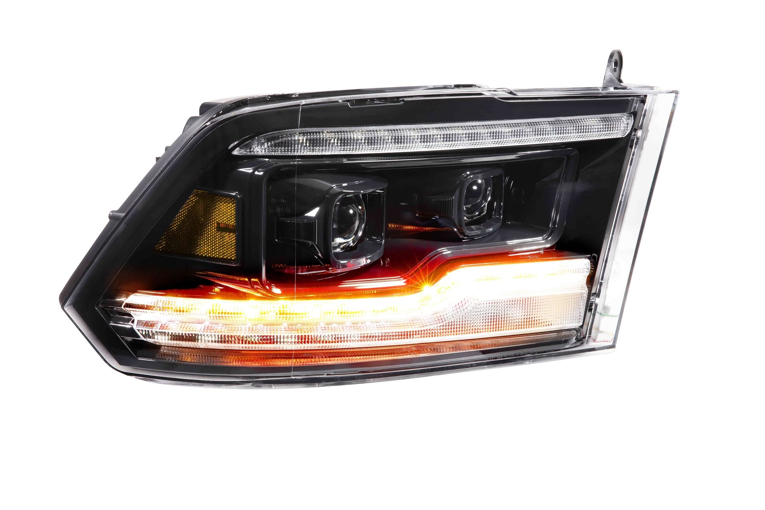 Morimoto LED XB Headlights and Smoked Taillights Fits Dodge Ram 2009-2018, Plug and Play Assemblies (LF520-ASM, LF521)