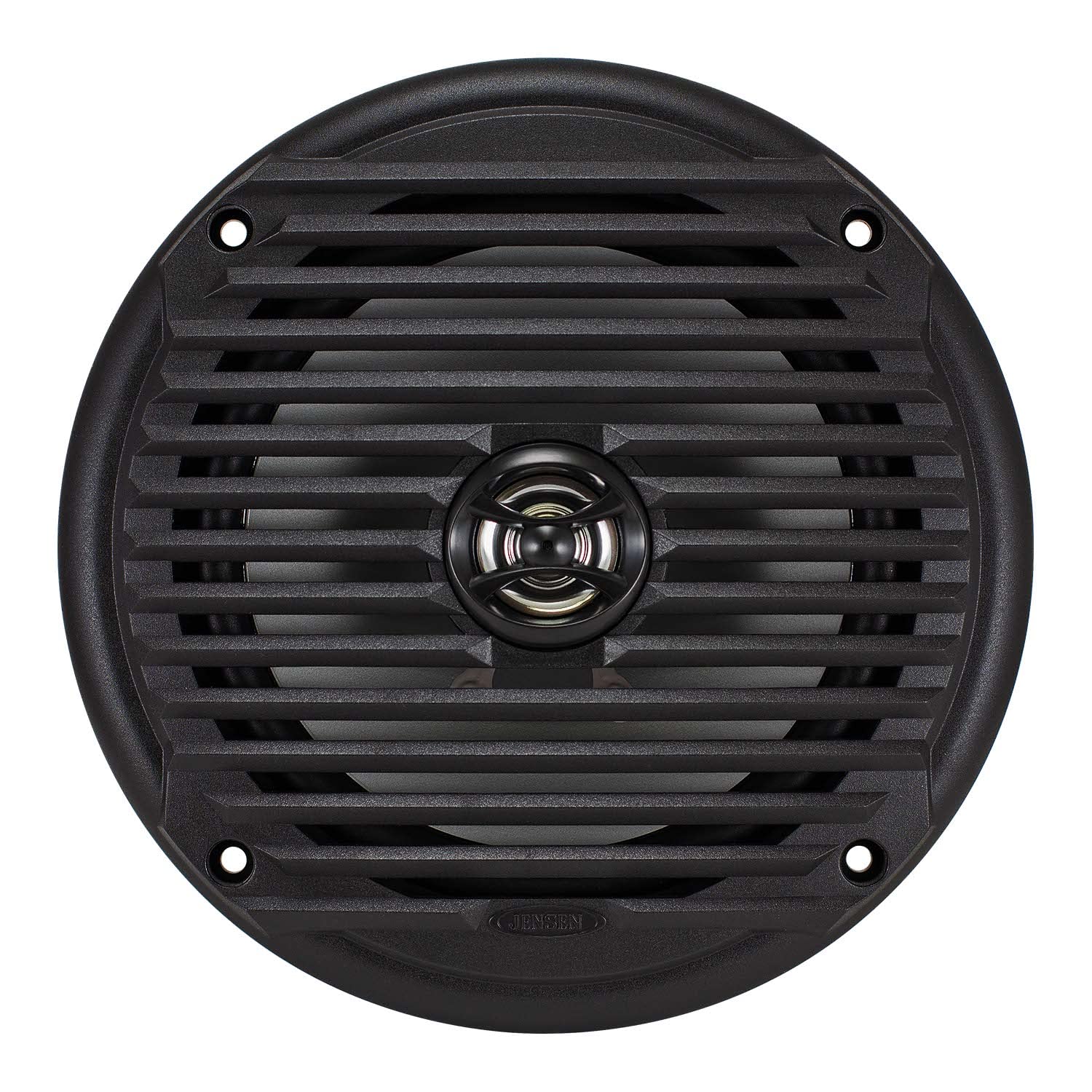 Black 6.5" Coaxial Speakers, 130 Watts