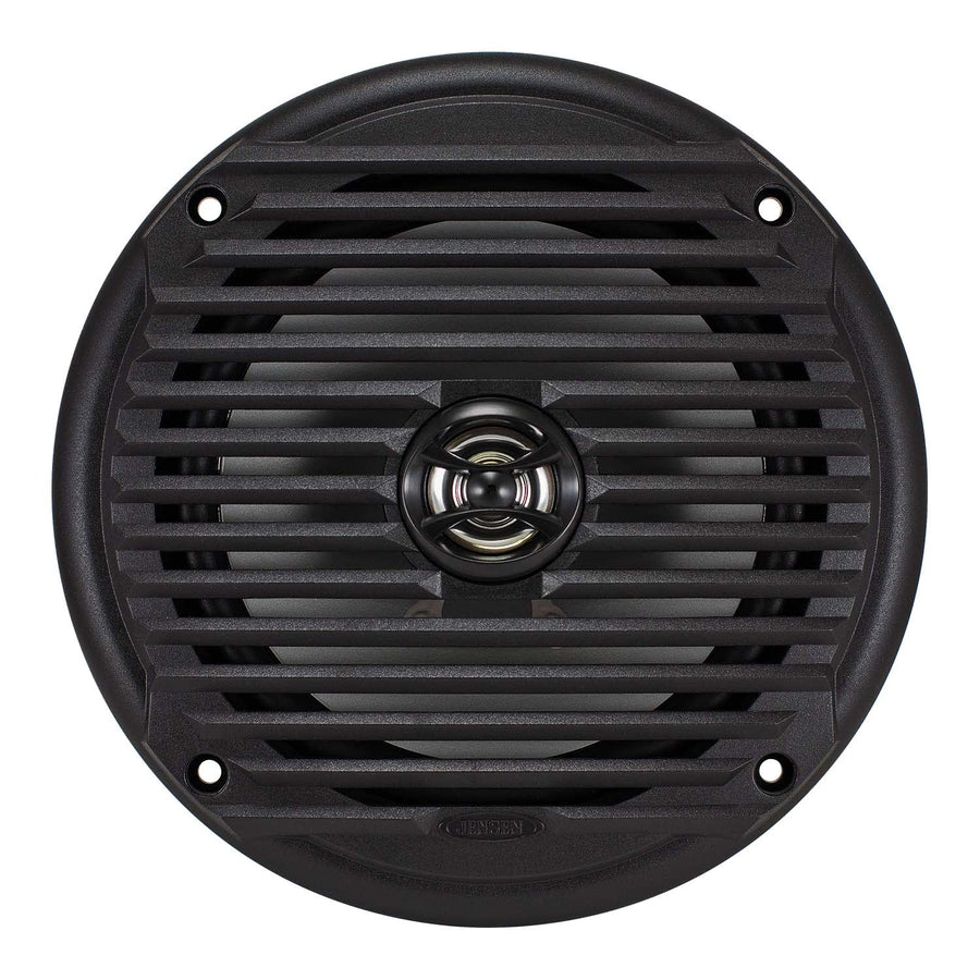 Black 6.5" Coaxial Speakers, 130 Watts