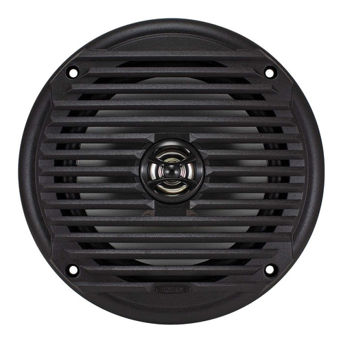 Black 6.5" Coaxial Speakers, 130 Watts