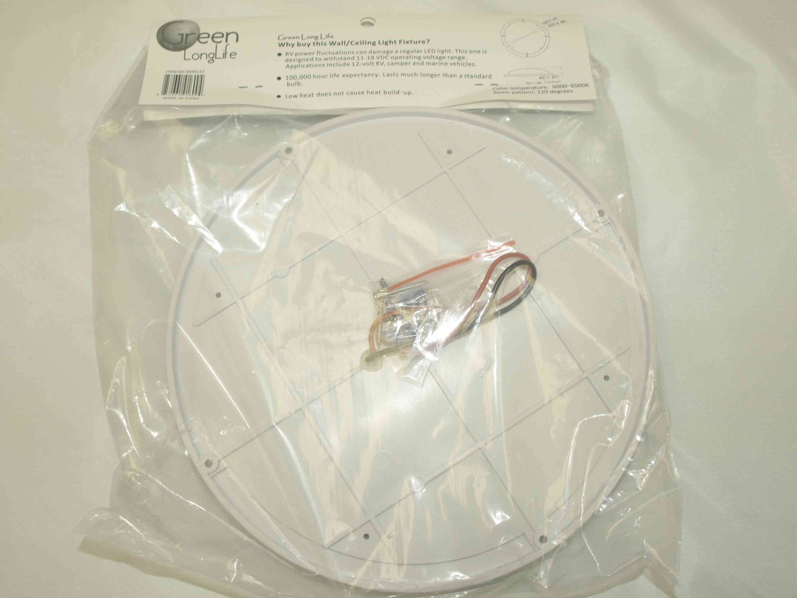 LongLife Green LED Dome Lights (250 Lumens)