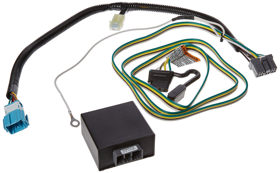 TEKONSHA T-One® Tow Ready T-Connector Harness, 4-Way Flat, Compatible with Black Select Acura RDX