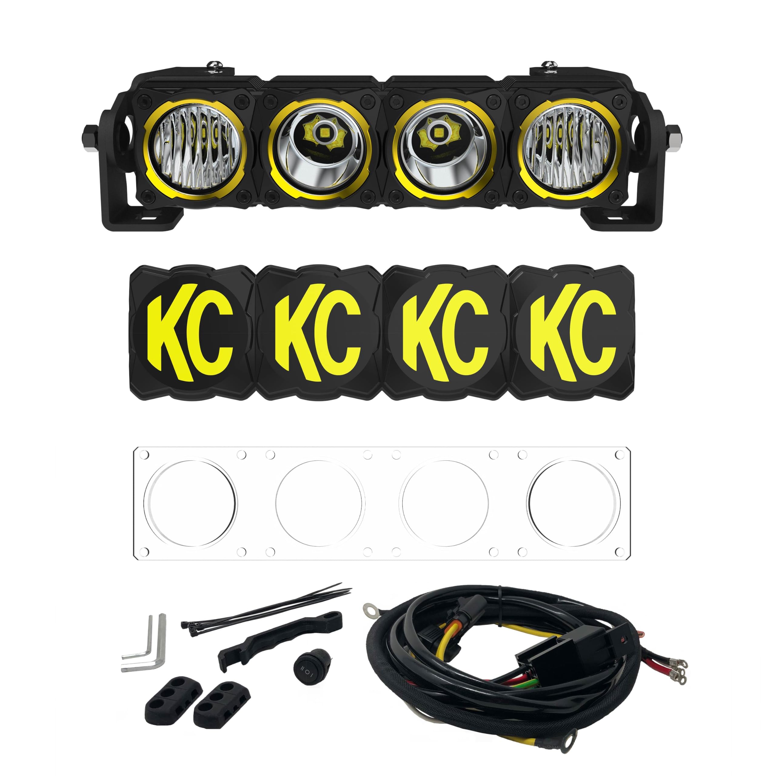 Master Kit Flex ERA® LED Light Bar (10")
