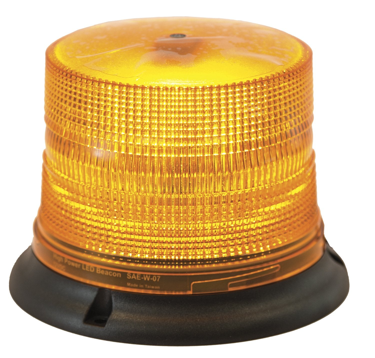 Buyers Products LED Beacon Light SL675ALP, 6.5" x 5" LED Beacon, 10' On/Off Switch Lead, Permanent & Magnetic Mount, Strobe Lights for Trucks, Emergency Lights for Vehicles