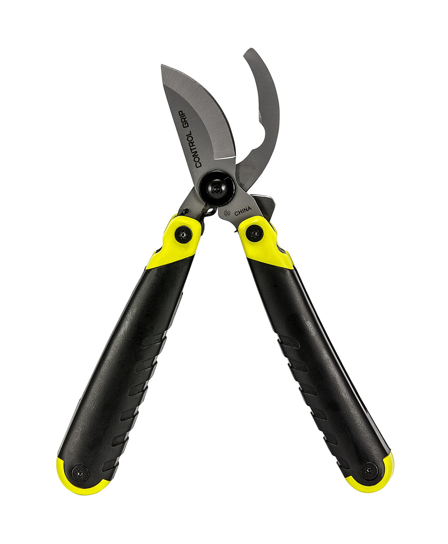 Stainless Steel Hunters Specialties Compact Lightweight Easy-to-use Control Grip Folding Pruner Knife