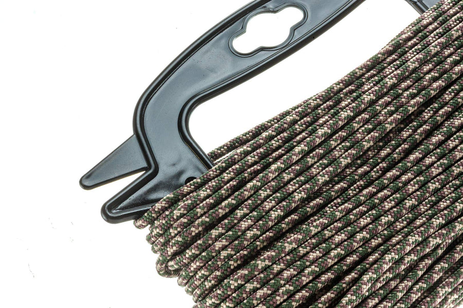 Attwood Camouflage Cord Utility Line 11718-2, Diamond-Braided MFP Cord, 1/8-Inch Thick, 100 Feet Long, Camouflage Colors