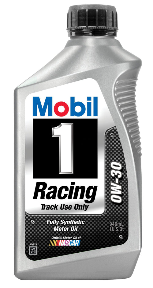 Mobil 1 0W-30 Full Synthetic Racing Motor Oil 44516 - 1 Quart (Pack of 6)