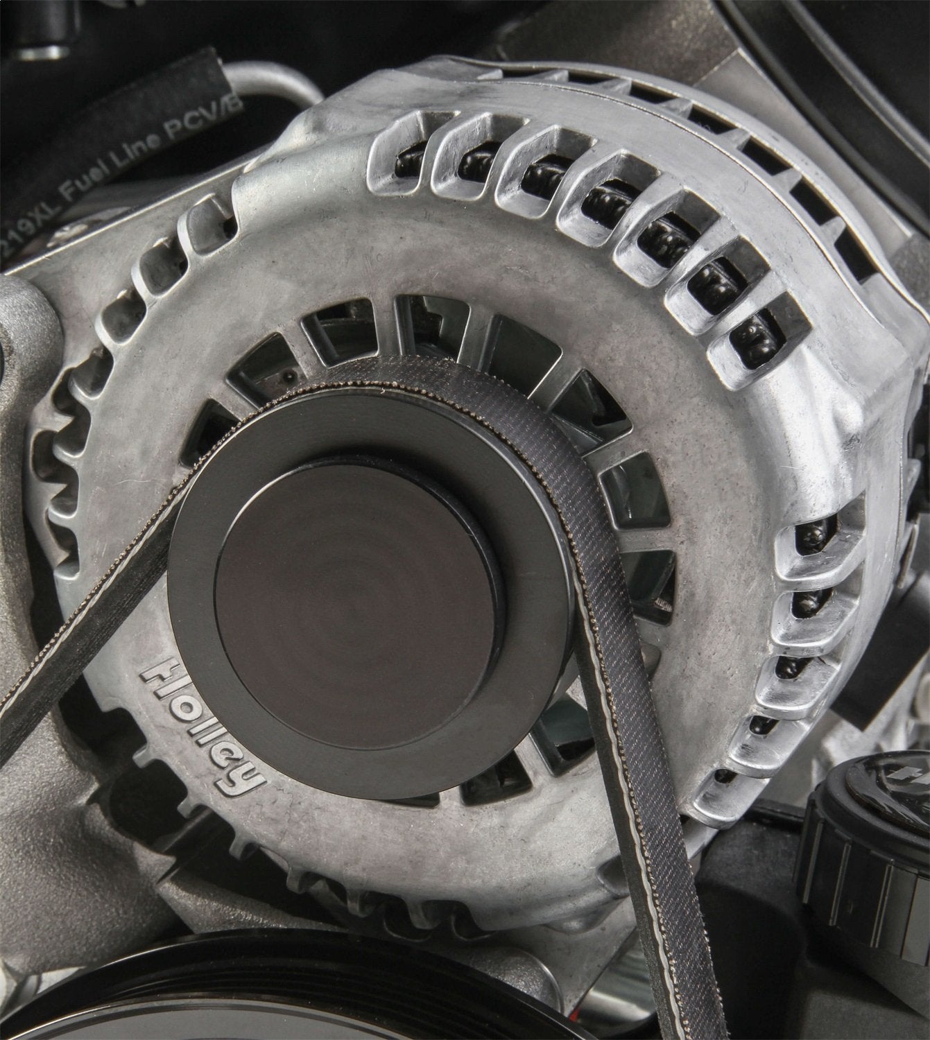 Black Holley 97-187 Alternator Pulley Cover