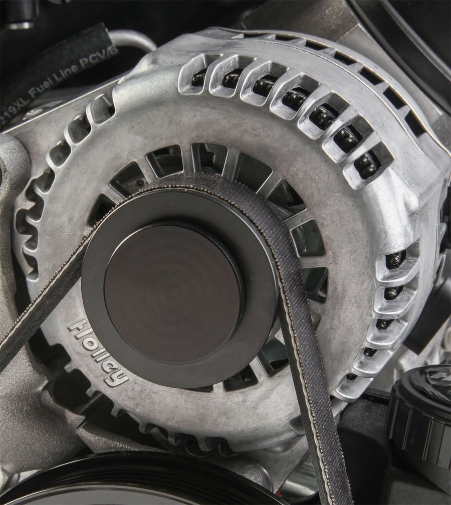 Black Holley 97-187 Alternator Pulley Cover