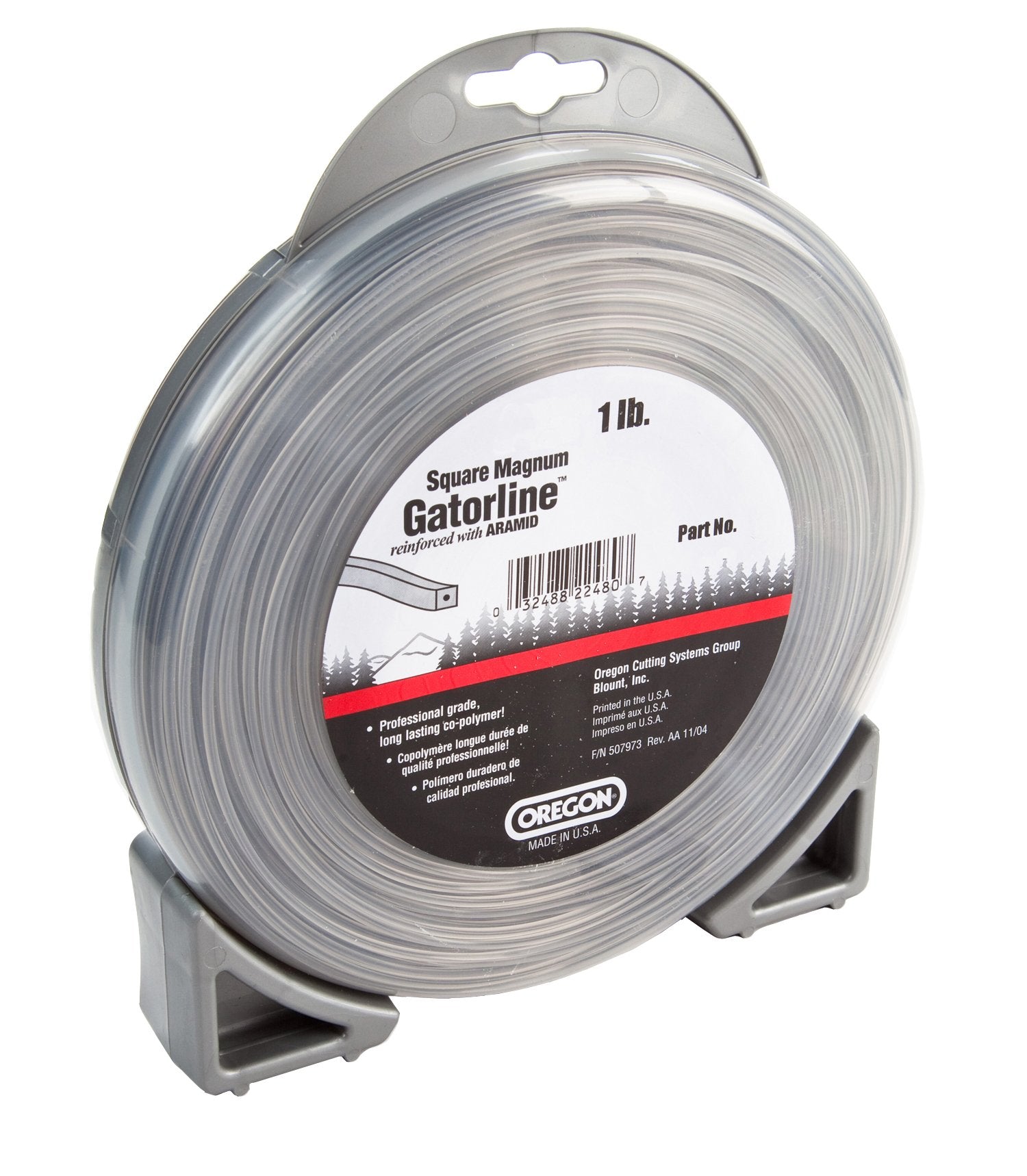Magnum Gatorline Oregon 22-470 Square Trimmer Line .17-Inch by 71-Foot