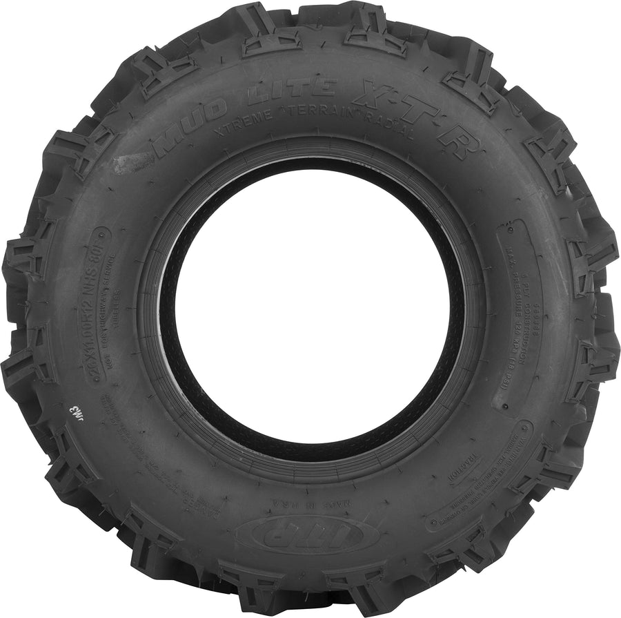 Mud Lite XTR Carlisle All-Terrain ATV Radial Tire - 26X11.00R12NHS/6