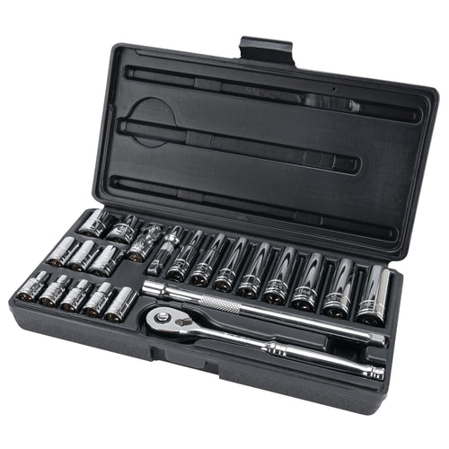 W36904 Performance Tool 1/4-Inch Drive MET Socket Set, 22-Piece