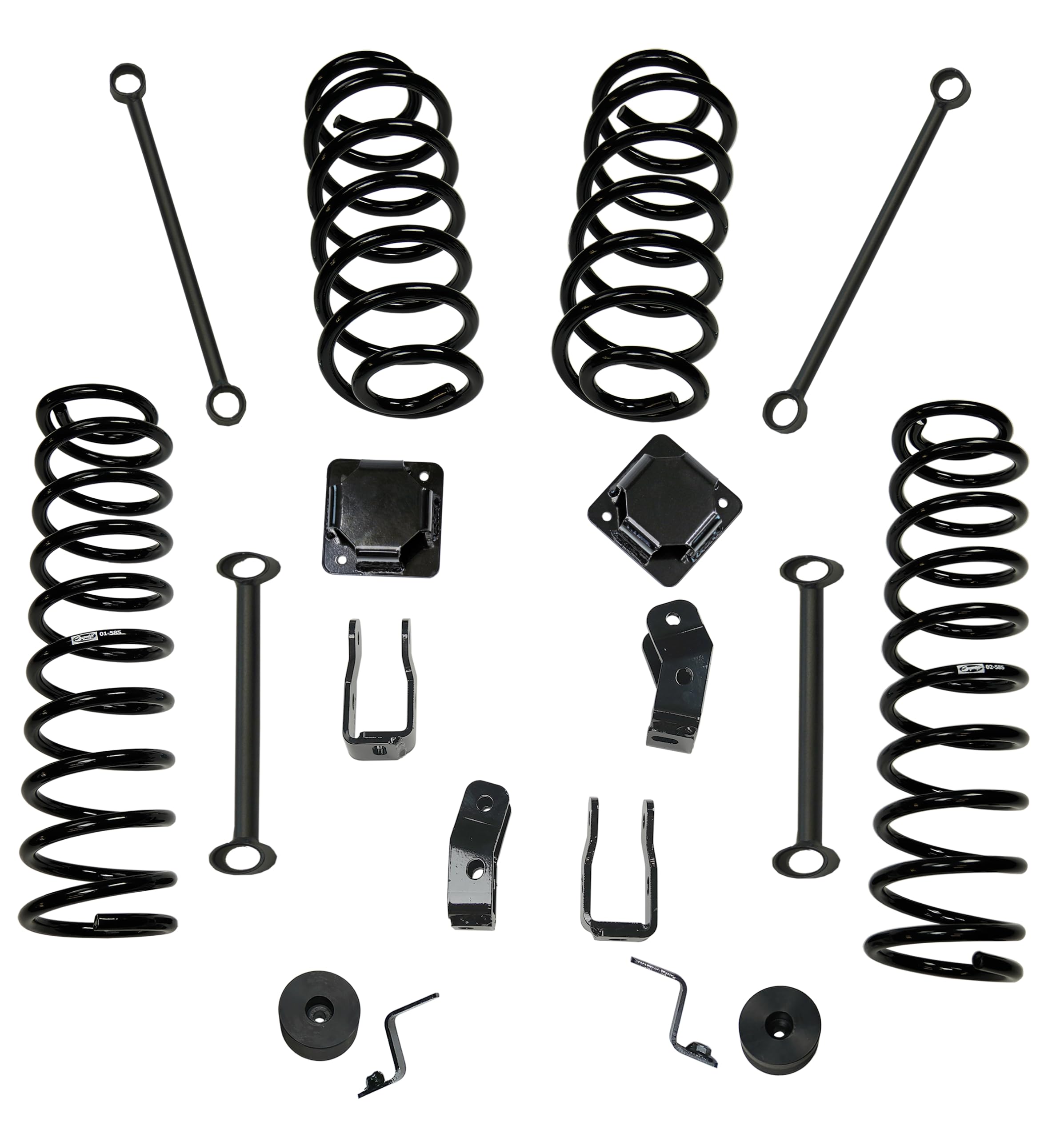 SUPERLIFT SUSPENSION RealTruck 2.5" Lift Kit for Jeep Gladiator JT | Complete Lift Kit with Front & Rear Shock Extensions | K1031 | Fits 2020-2024 Jeep Gladiator JT (Does Not Fit Diesel Models)