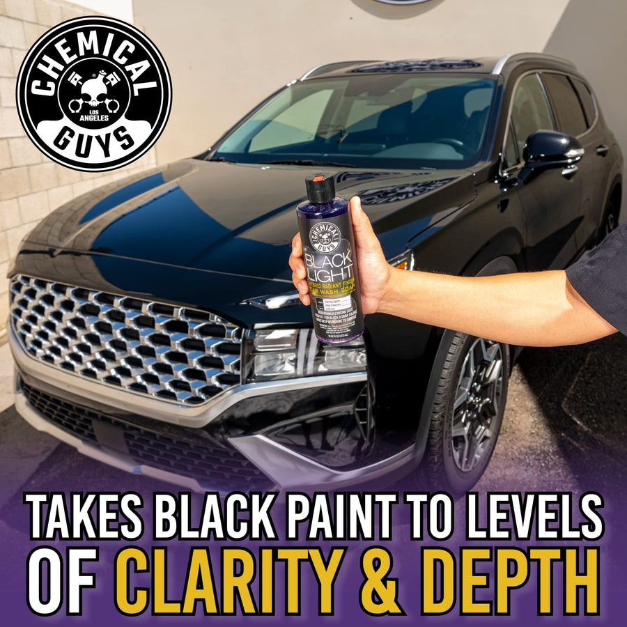 Chemical Guys Black Light CWS619 Foaming Car Wash Soap (Works with Foam Cannons, Foam Guns or Bucket Washes) Safe for Cars, Trucks, Motorcycles, RVs & More, 128 fl oz (1 Gallon), Black Cherry Scent