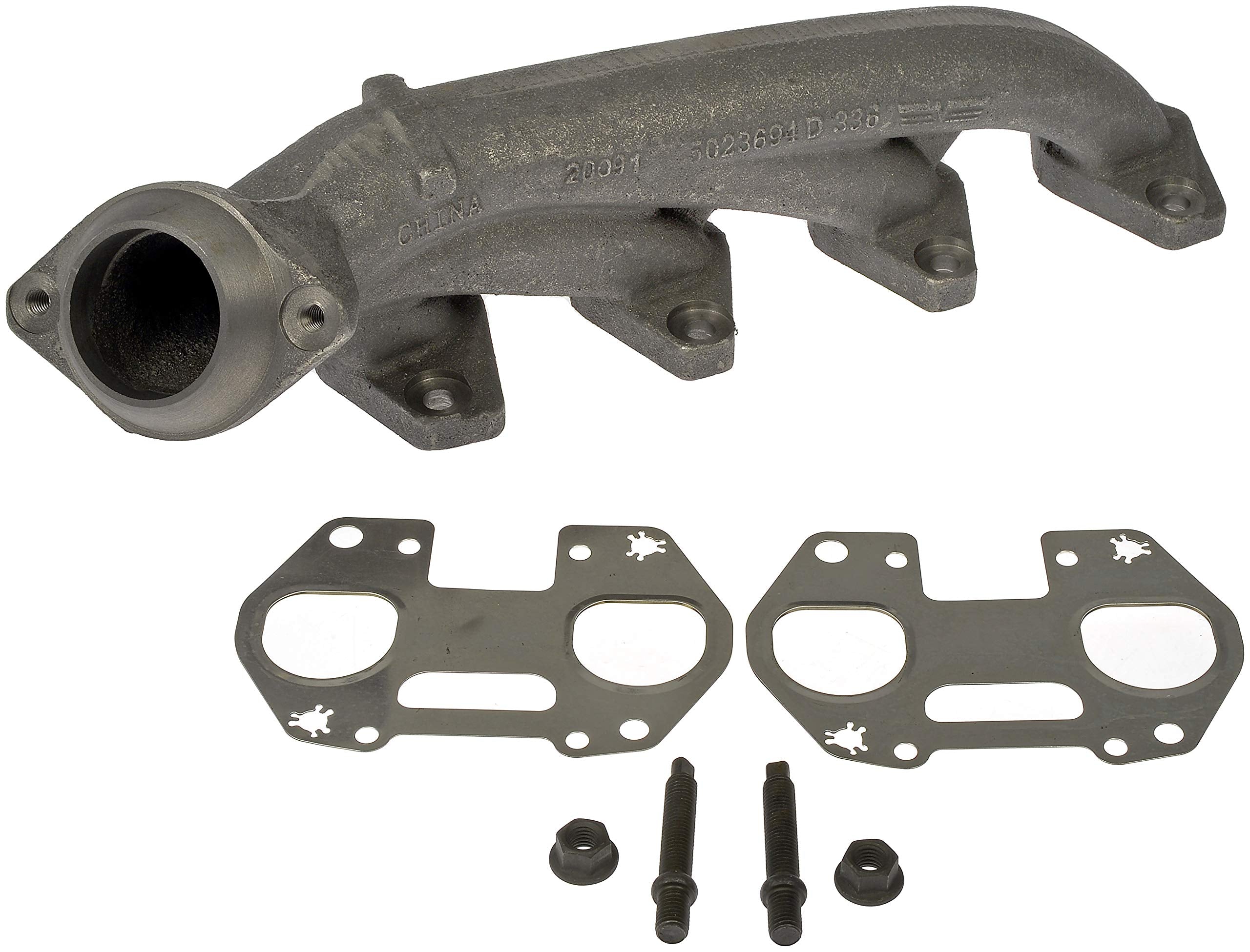 Dorman Passenger Side 674-694 Exhaust Manifold Kit - Includes Required Gaskets and Hardware Compatible with Select Ford / Lincoln Models (OE FIX)