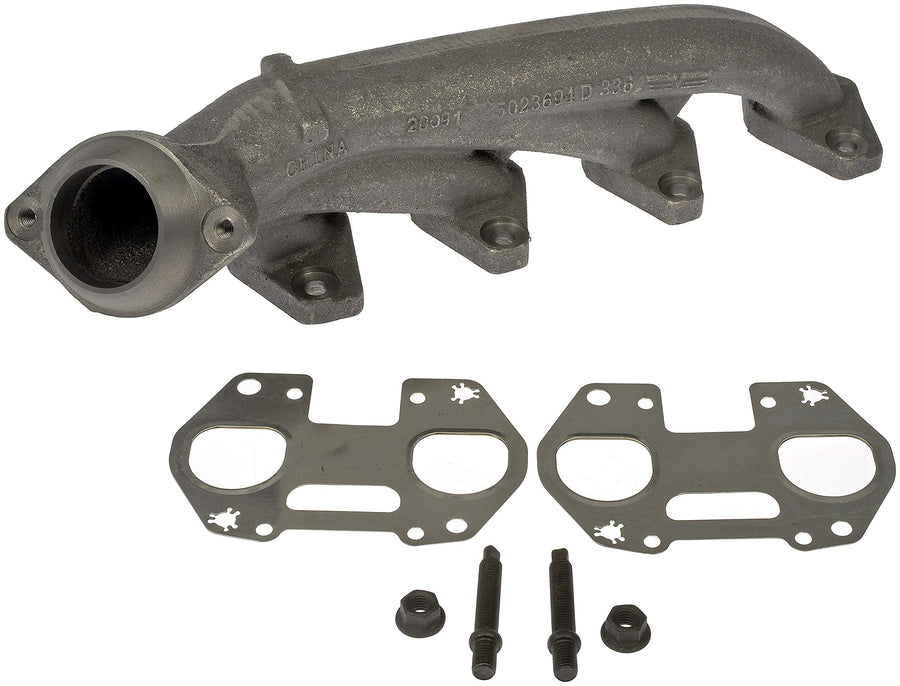 Dorman Passenger Side 674-694 Exhaust Manifold Kit - Includes Required Gaskets and Hardware Compatible with Select Ford / Lincoln Models (OE FIX)