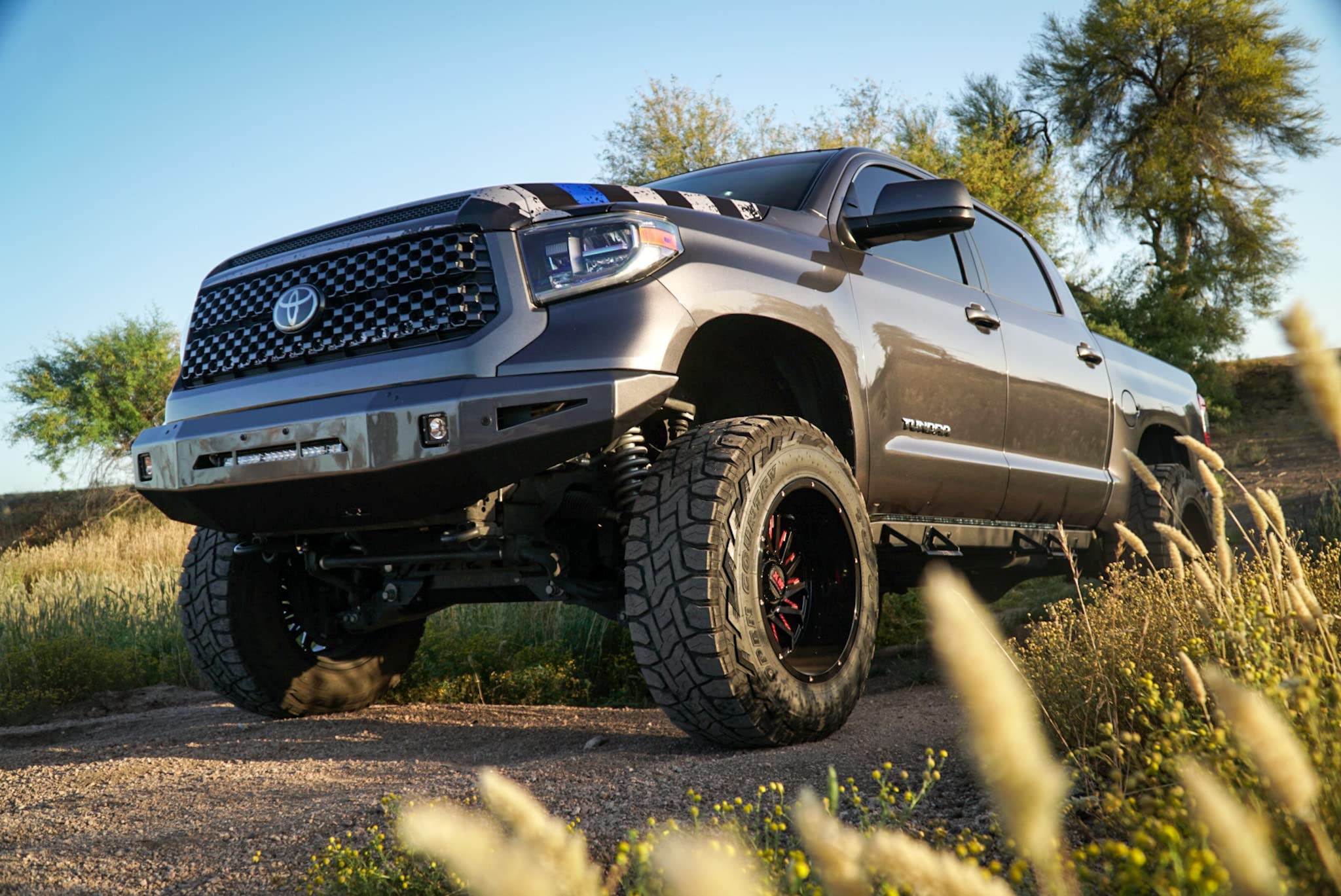 Alumilite Front Bumper ICI Aluminum Compatible with 2007-2021 Toyota Tundra