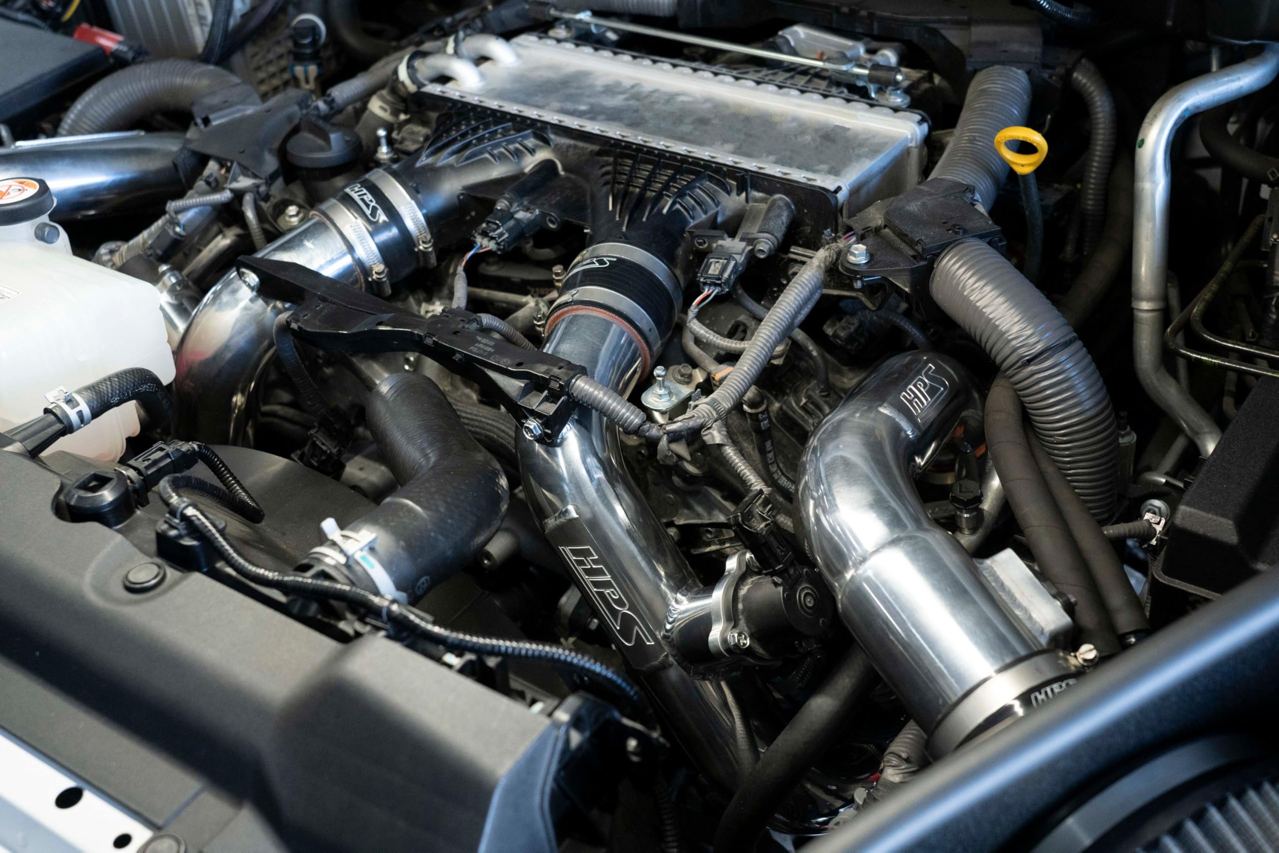 HPS Intercooler Charge Pipe Kit Hot Side Compatible for Toyota 2023-2024 Sequoia 2022-2024 Tundra 3.4L Turbo, 17-148P