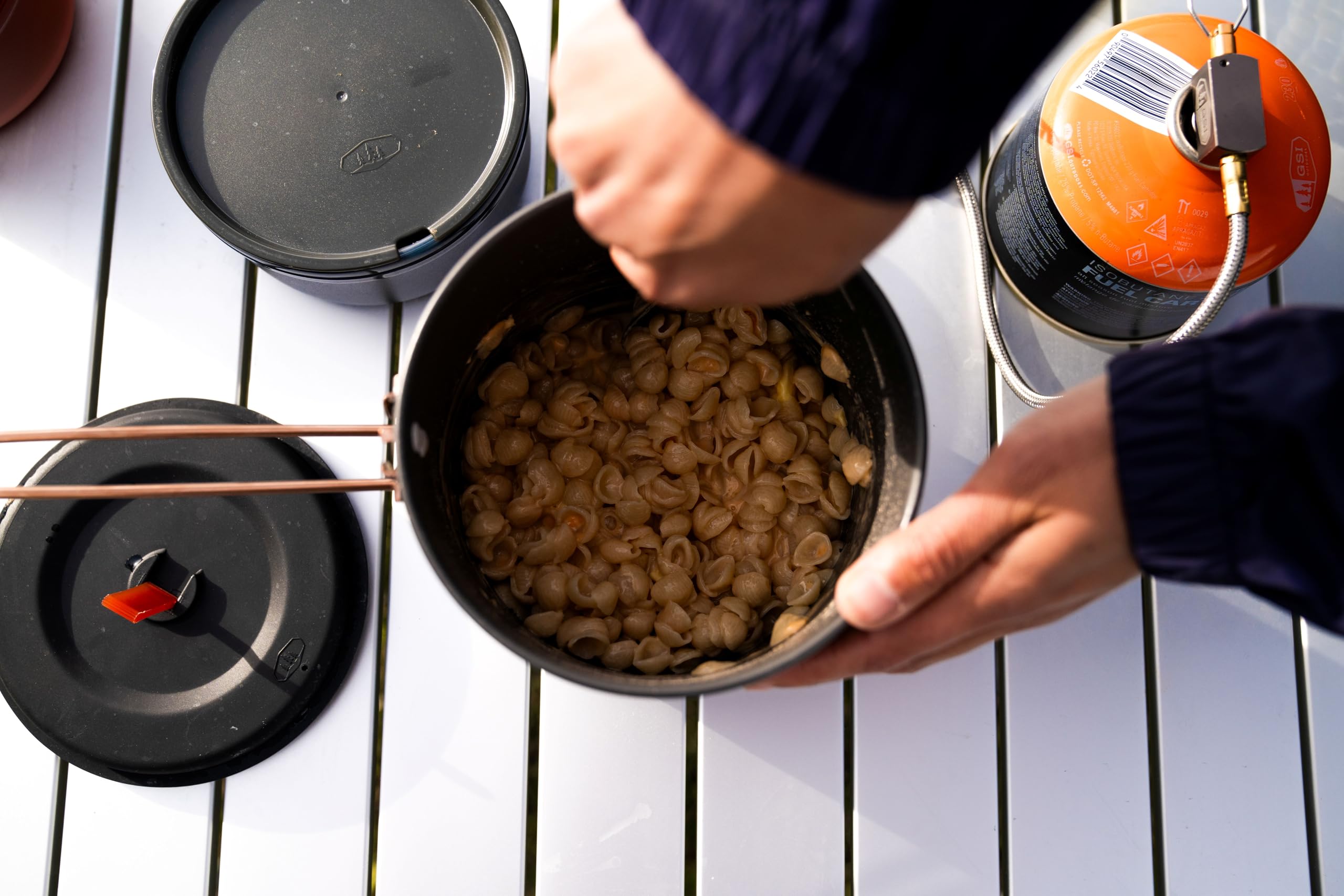 Halulite Soloist GSI Outdoors, Ultralight Backpacking Cooking and Eating Set