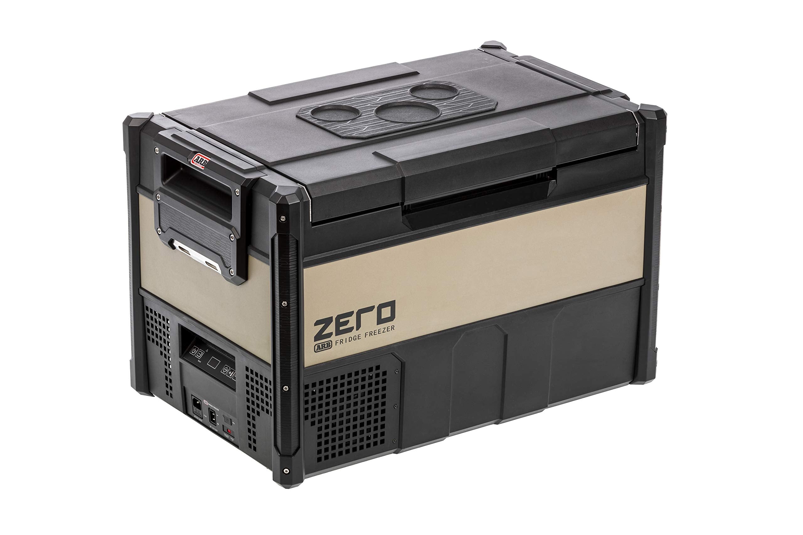 ARB Portable Fridge Freezer Model ZERO 10802602 Single Zone 63QT, Bluetooth Controlled, 12/110V for Car, Boat, Truck, SUV, RV, Ideal for Camping