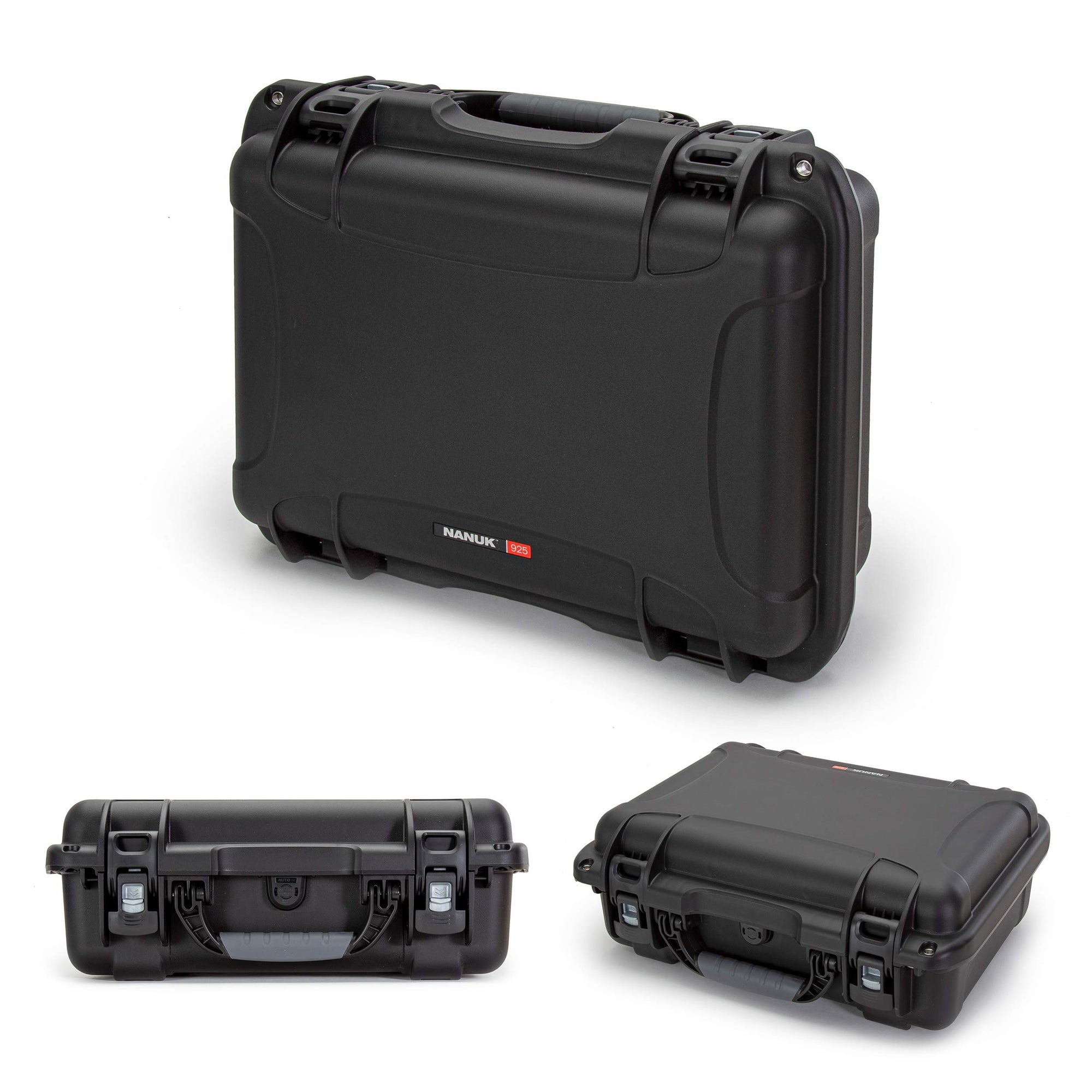 Waterproof NANUK 935 Hard Case with Carry-On Wheels and Padded Divider (Black)