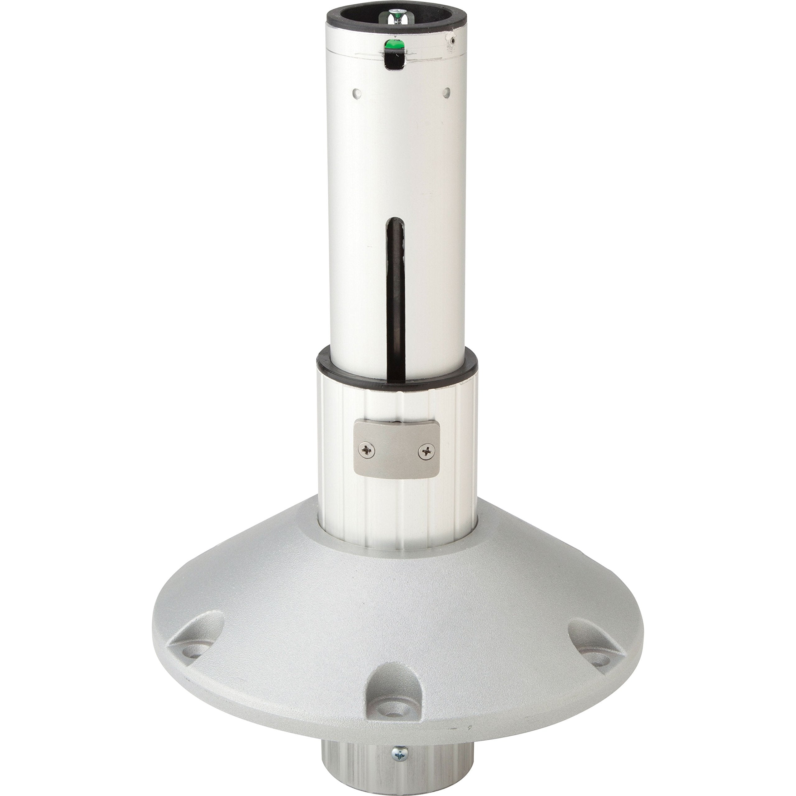 278AOP0912-BD-1 Attwood 278 Series Air Pedestal Base (- 2.75" Below Deck, 9" to 12" Height, Gray Finish)