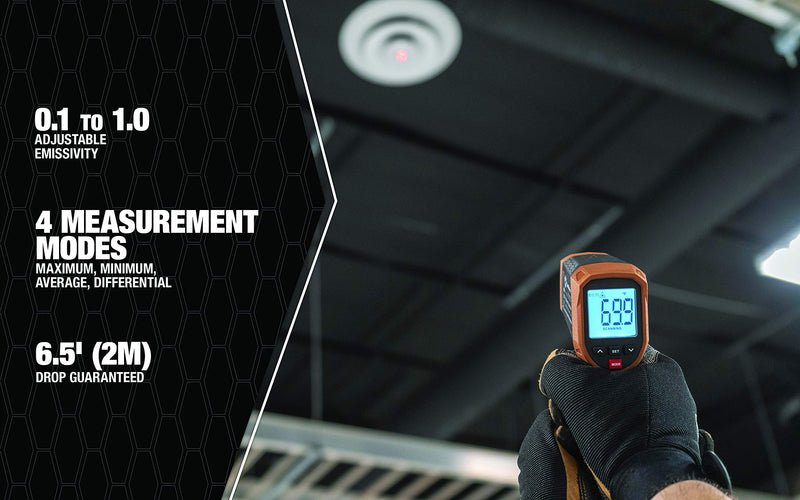 Infrared Thermometer Southwire 31212S Dual Laser Targeting 930◦F