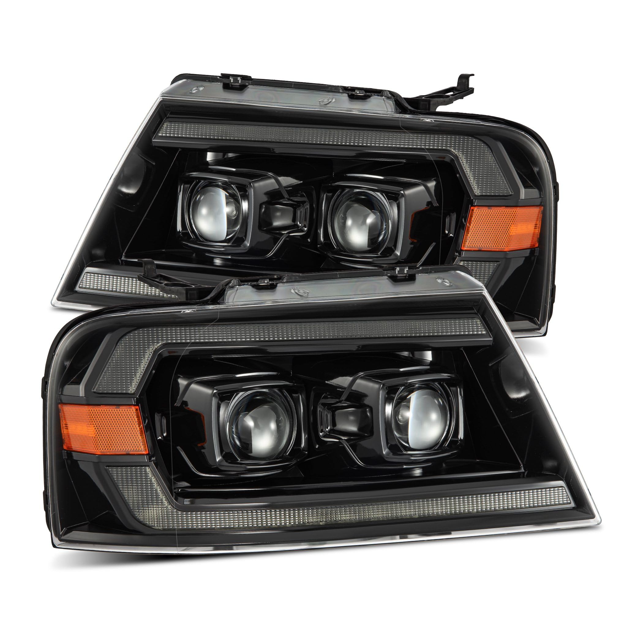 04-08 Ford F150 AlphaRex Chrome LUXX Series Projector headlights