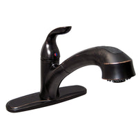 VALTERRA PF231541 Phoenix Single Handle Pull Out Kitchen Faucet, Rubbed Bronze