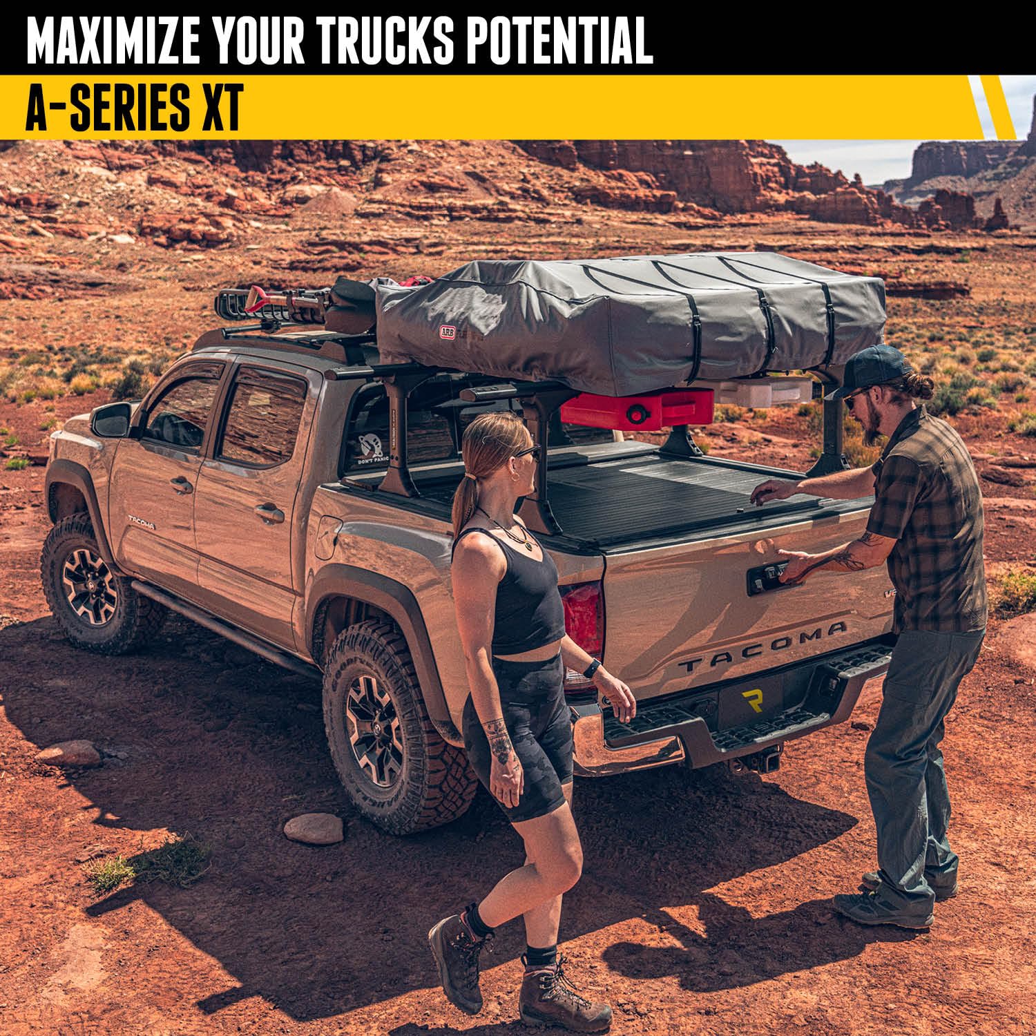 Roll-N-Lock A-Series XT Retractable Truck Bed Tonneau Cover | 401A-XT | Fits 2019 - 2025 Dodge Ram 1500/2500/3500, Does Not Fit w/ Multi-Function (Split) Tailgate 5' 7" Bed (67.4")