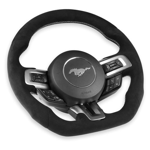 Steering Wheel Rekudo RK950-08 - Synthetic Suede Wrapped - Heated
