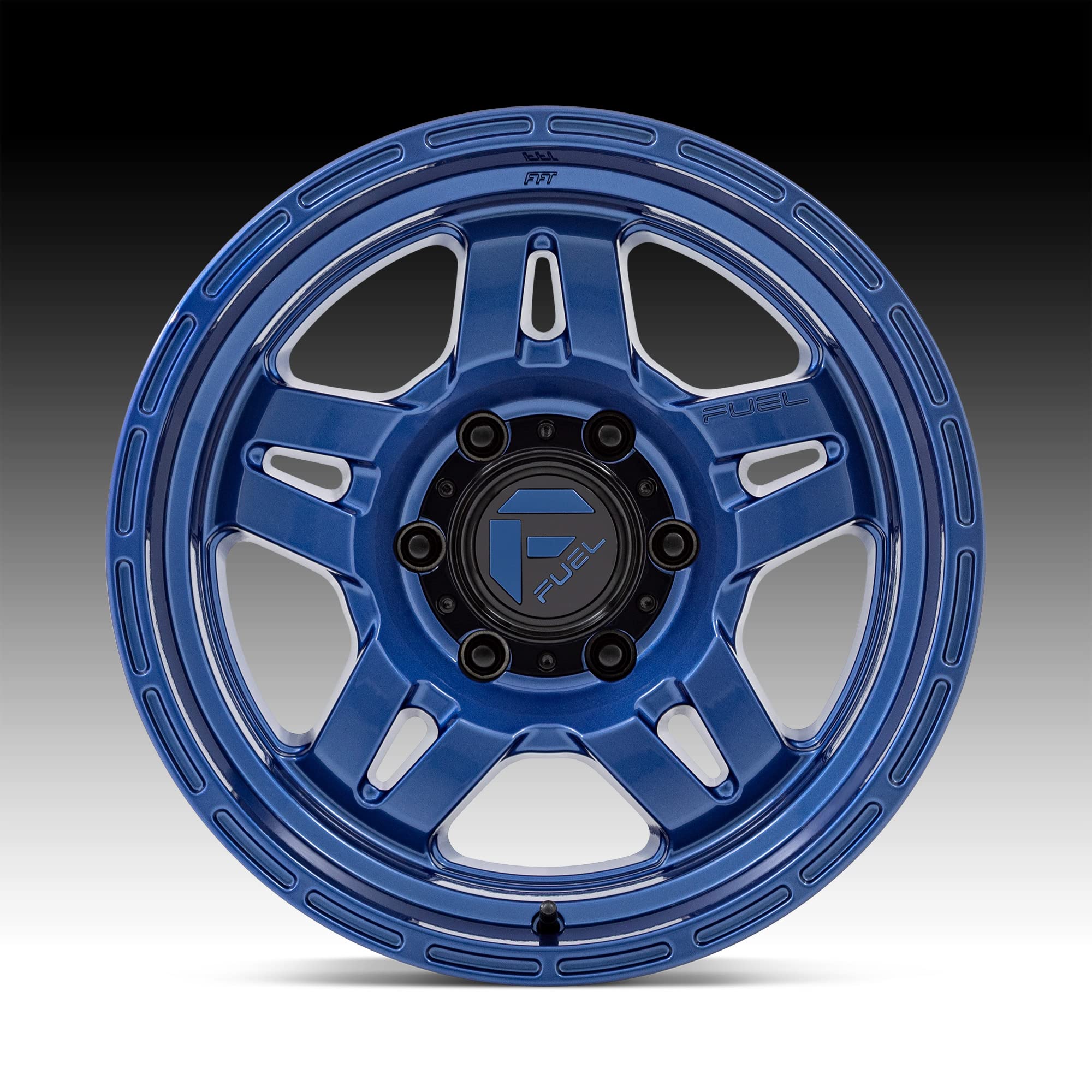 D802 Fuel Oxide Dark Blue 17x8.5 6x5.5-10mm (D80217858445E)