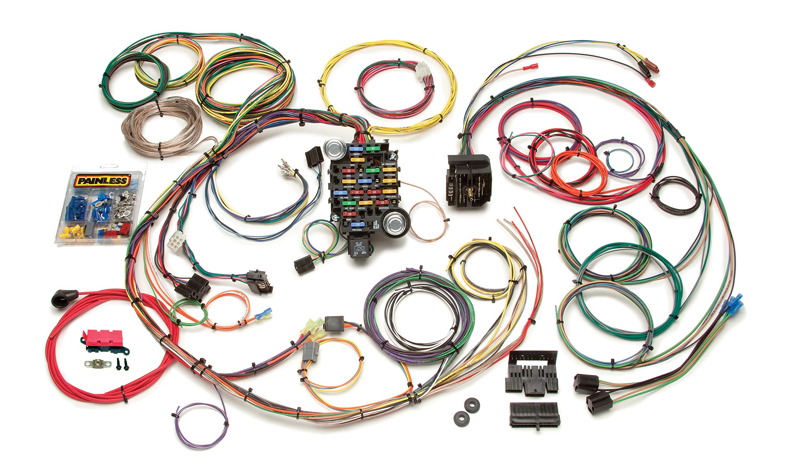 Classic-Plus Painless Performance 20101 Customizable 1967-68 Camaro/Firebird Harness - 24 Circuits