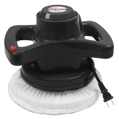 Wagan 10-Inch EL2078 Orbital Waxer Buffer 3500rpm ElectricCar Polisher Waxer Machine Ergonomic Handle Design Wool Pads for Car Buffers and Polishers