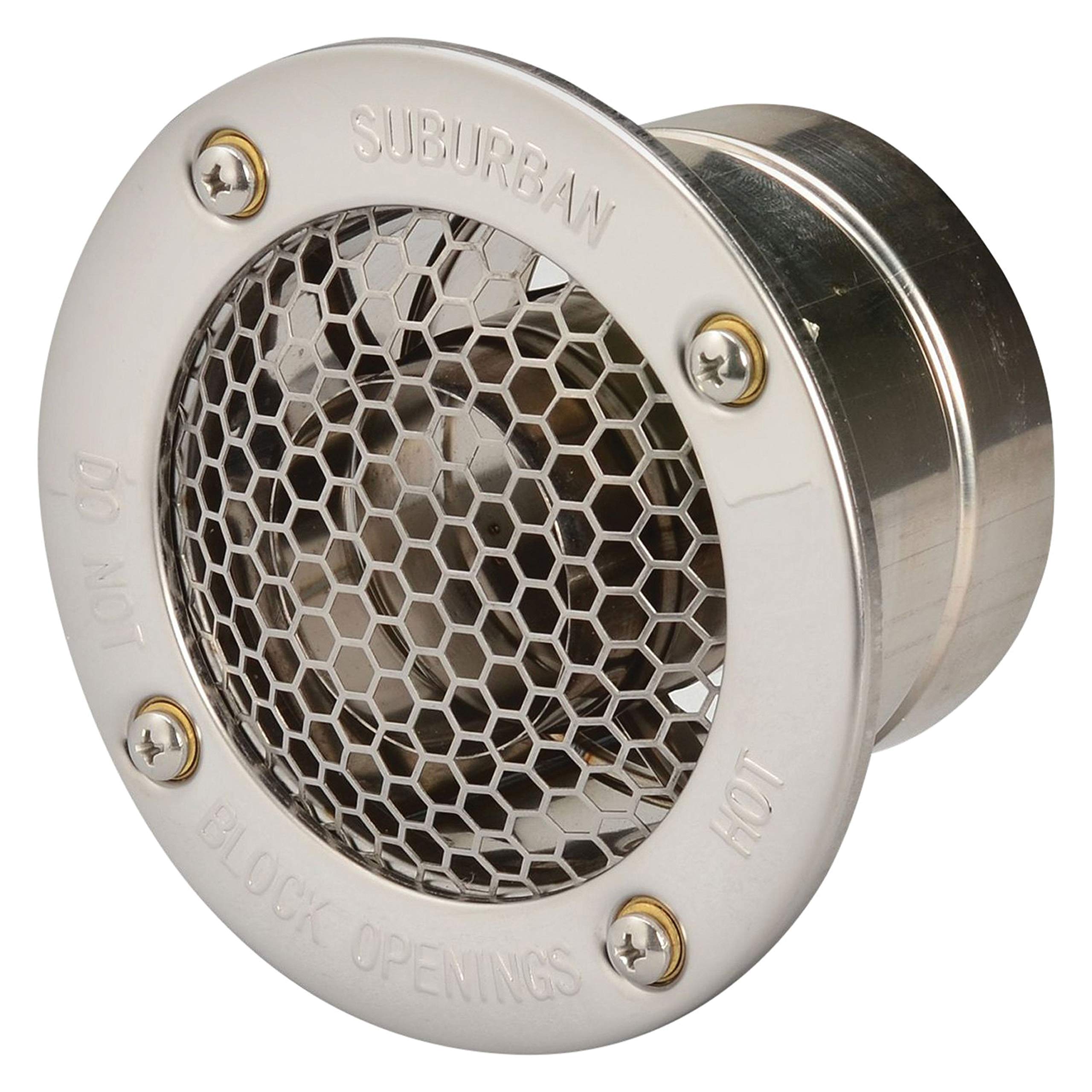 Nautilus Chevrolet 261617 Water Heater Vent Cap - 2" for 1" to 2" Wall Thickness, Silver