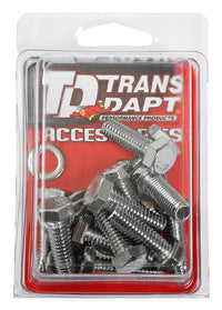 DIFF COVER BOLT SET - TRANS-DAPT PERFORMANCE FOR GM 12 BOLT ALUMINUM COVER (9251)