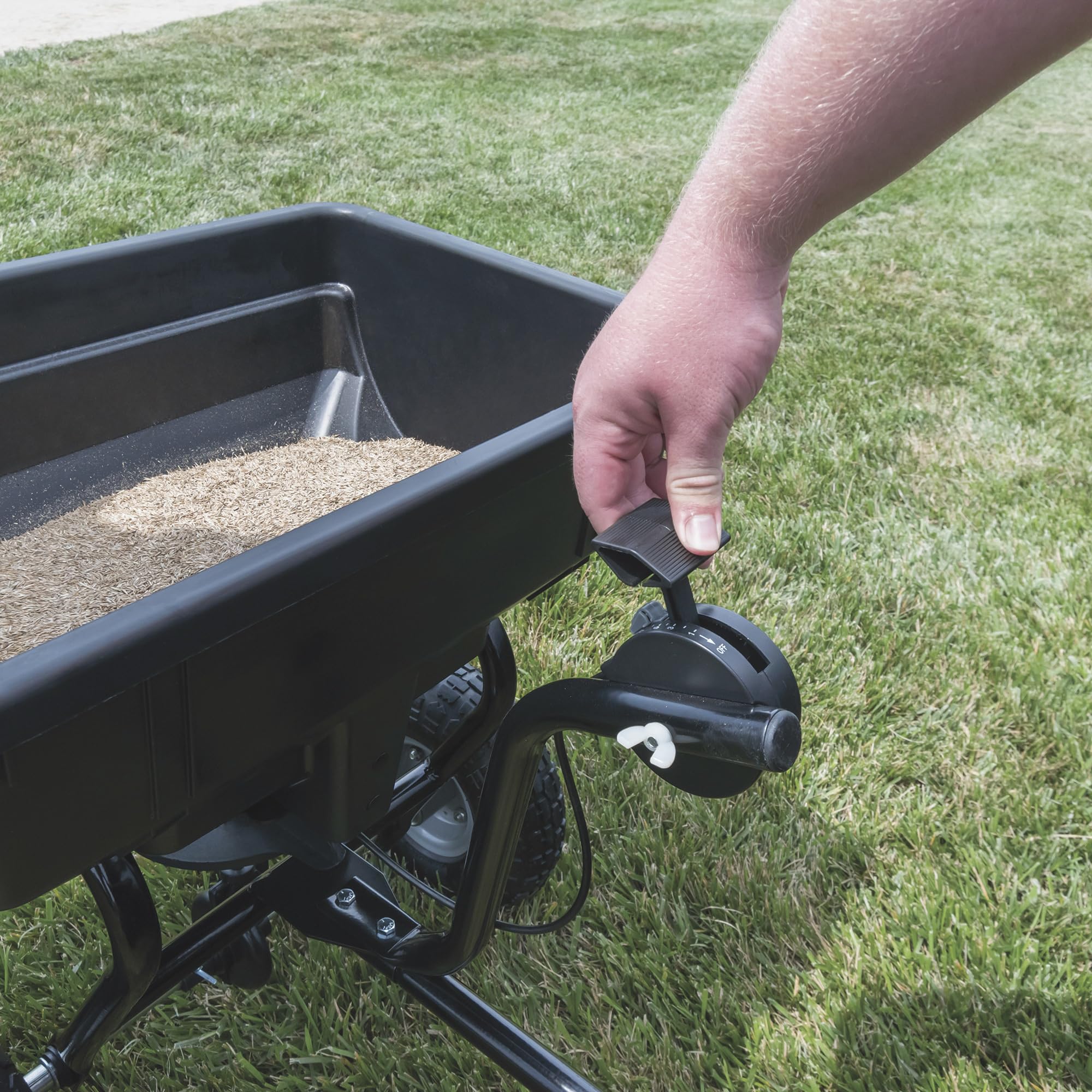 Tow-Behind Agri-Fab Broadcast Spreader - 85-Lb. Capacity, Model Number 45-0530
