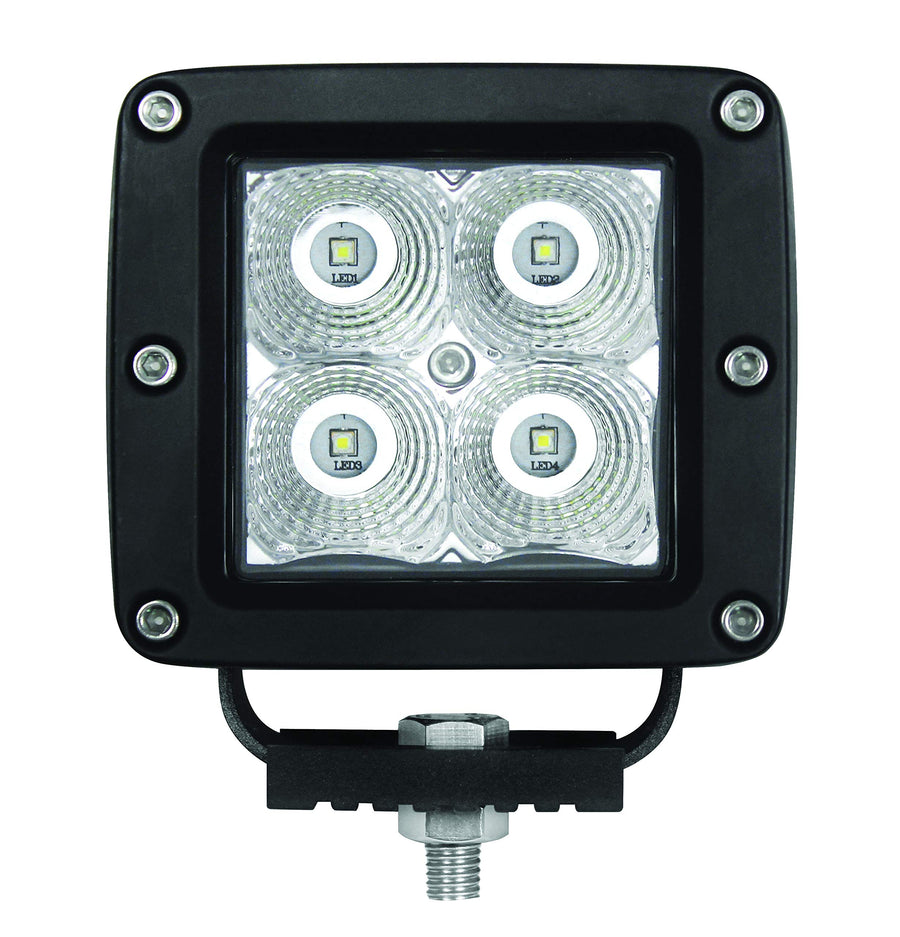 ValueFit HELLA 357204031 Cube Flood Beam (Off Road, 4LED), Multi