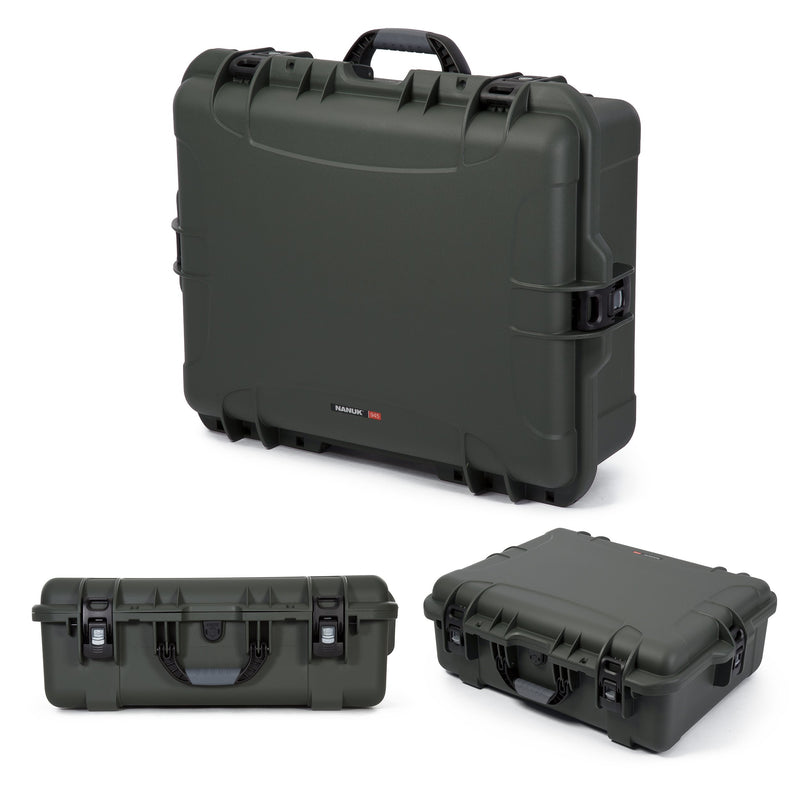 Waterproof Nanuk 945 Hard Case with Padded Dividers - Olive