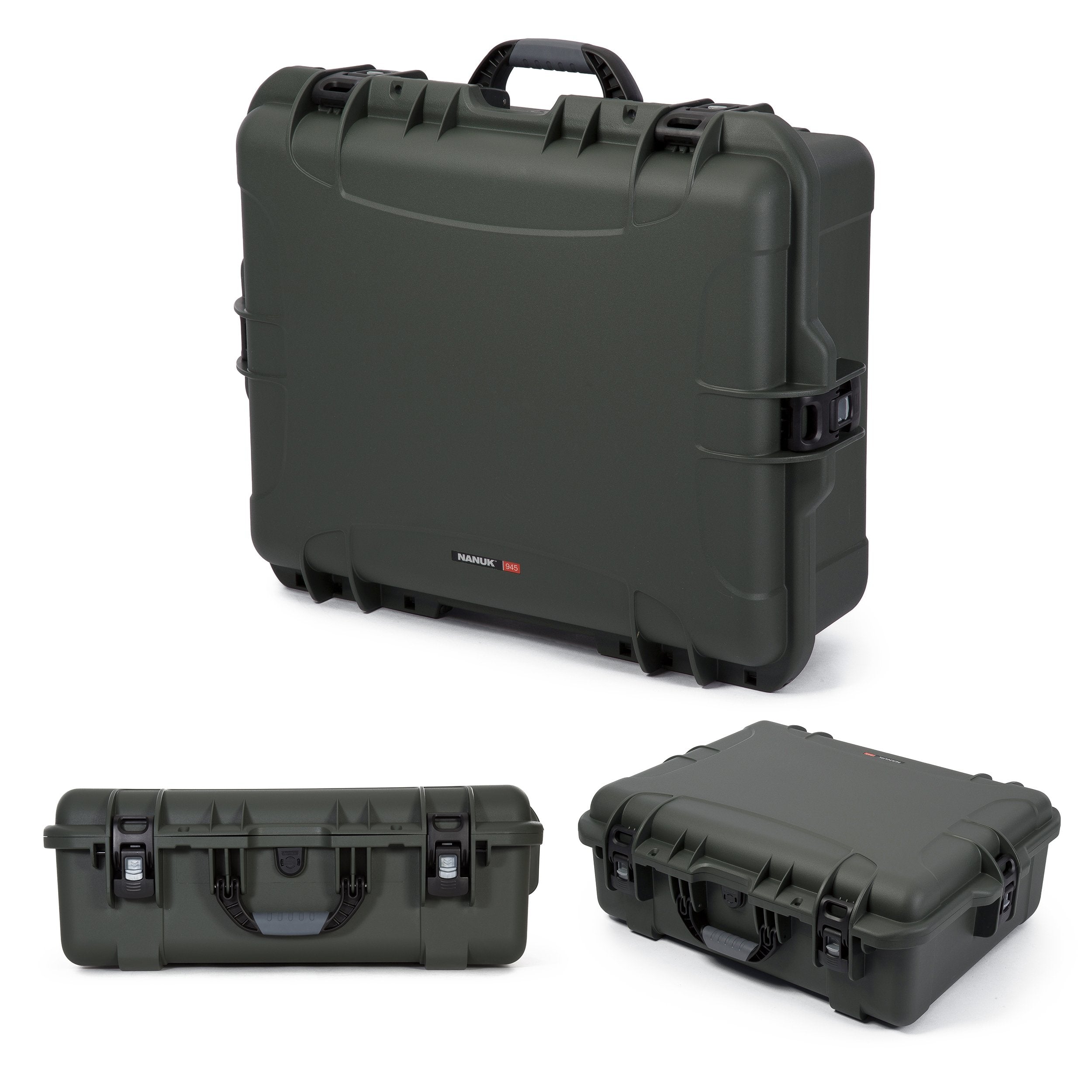 Waterproof Nanuk 945 Hard Case with Foam Insert - Olive