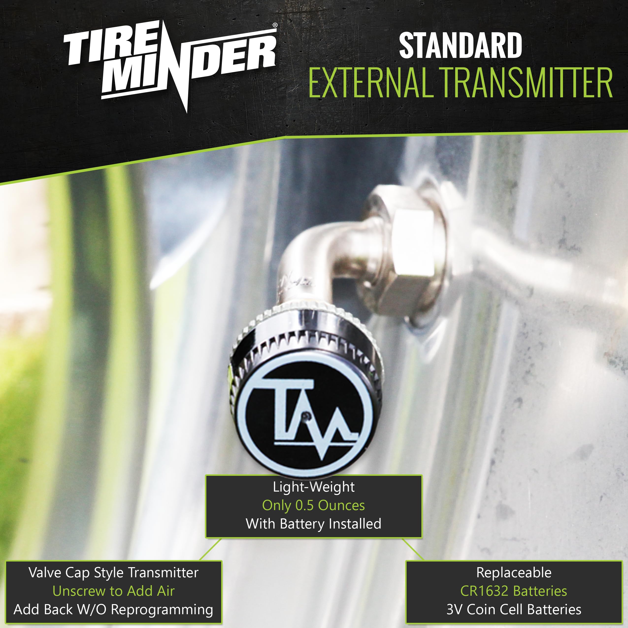 i10 TireMinder RV TPMS with 6 Transmitters