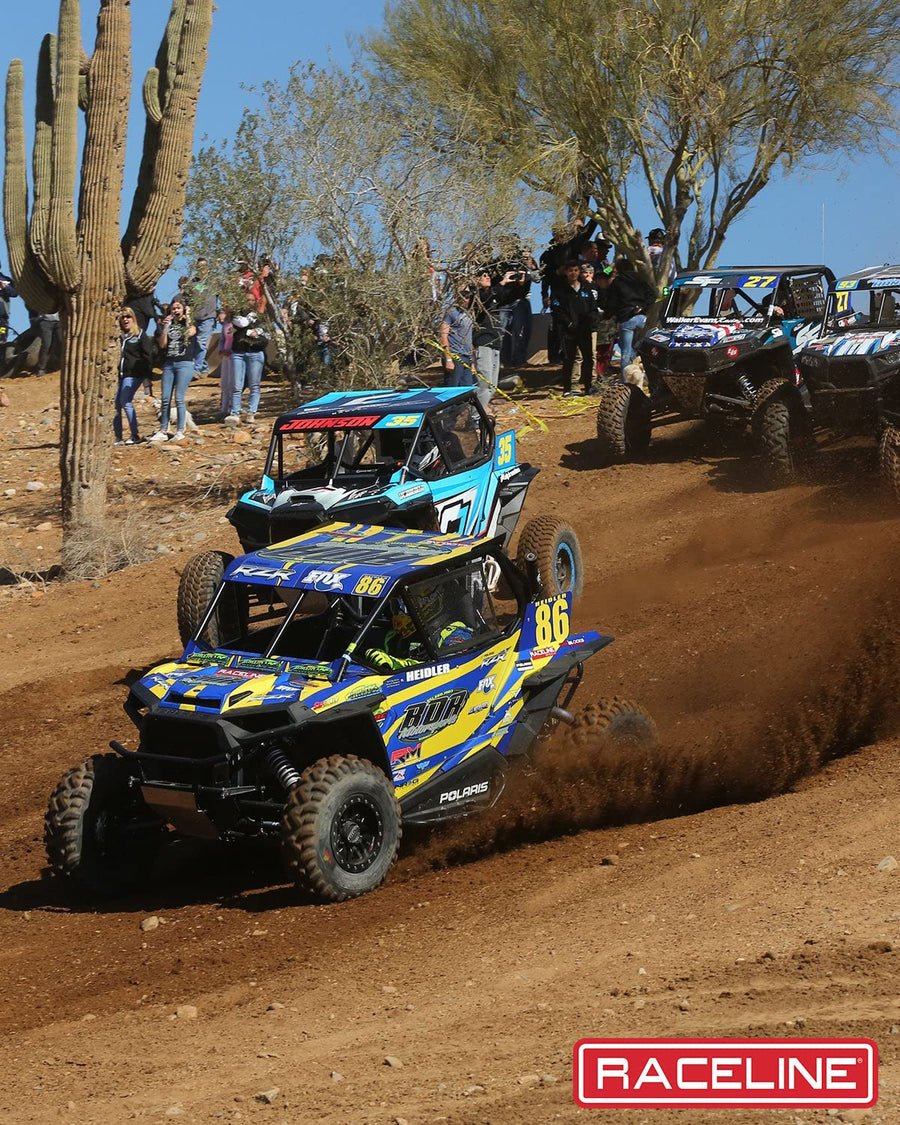 Raceline A91B Wheels RYNO UTV/ATV Black W/Black Ring 14x7" 4x156", 10 mm offset/(4.39"B/S)