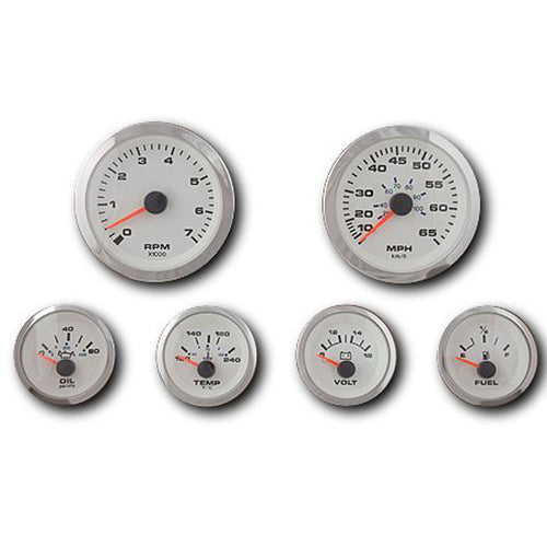 6-Gauge Set Sierra International 67654P, White