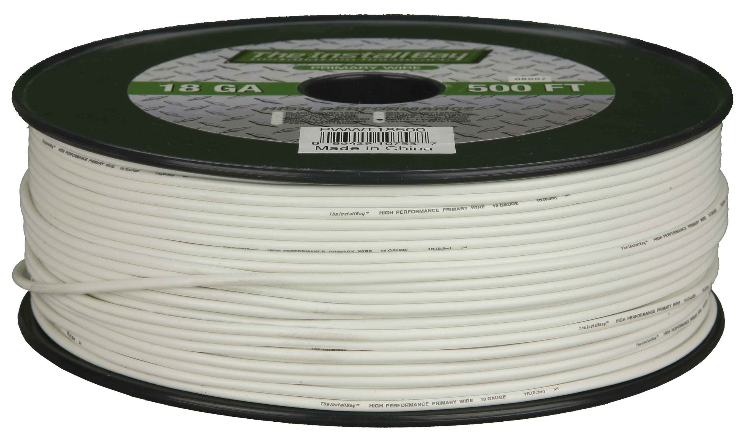 PWWT16500 Metra Electronics 16 Gauge Primary Wire (White)