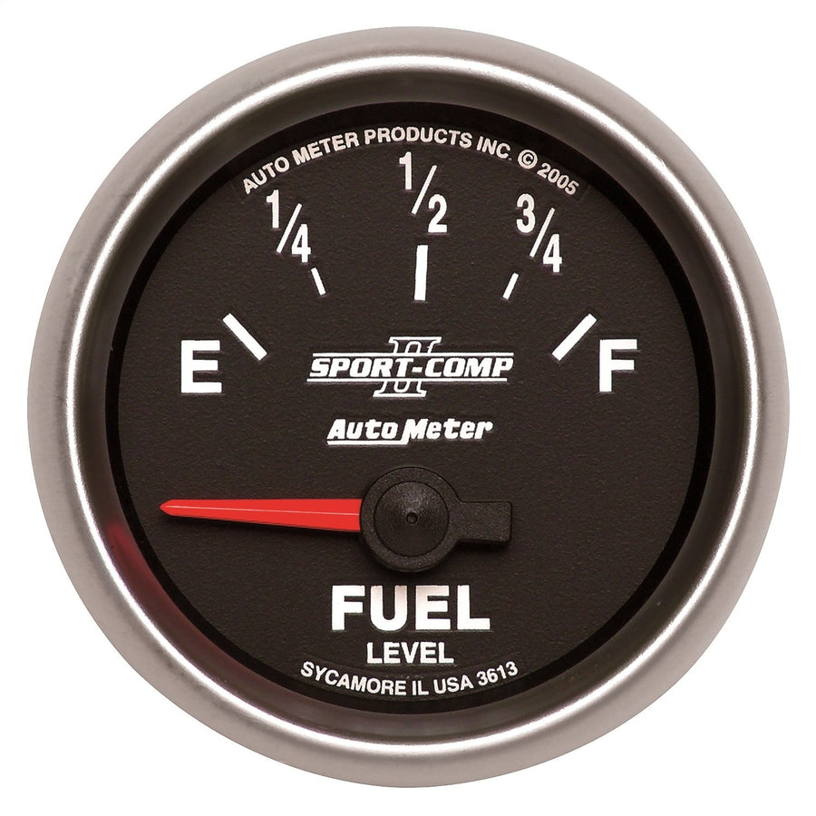 Auto Meter Sport Comp II 3613 Electric Fuel Level Gauge