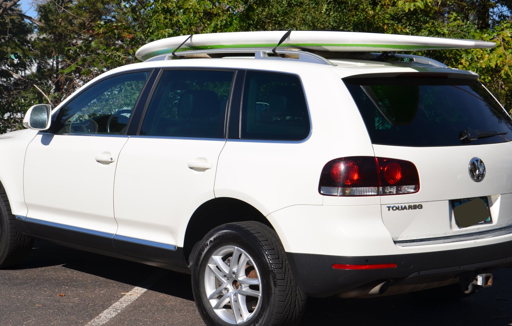 Cross Bar Rave 02500 Roof Pads with Straps for SUP Transport