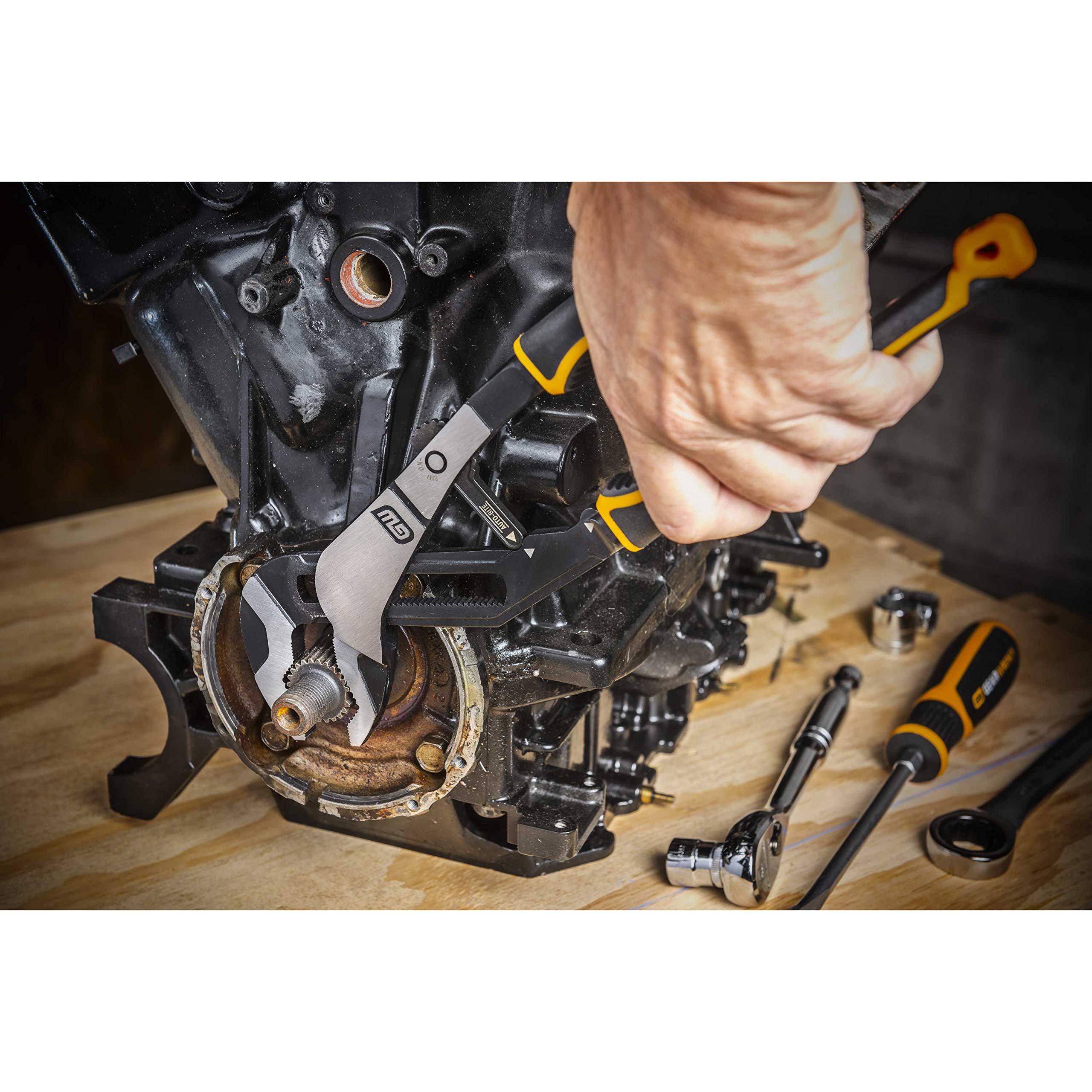 PITBULL GEARWRENCH 6" Auto-Bite Tongue & Groove Dual Material Pliers - 82590C