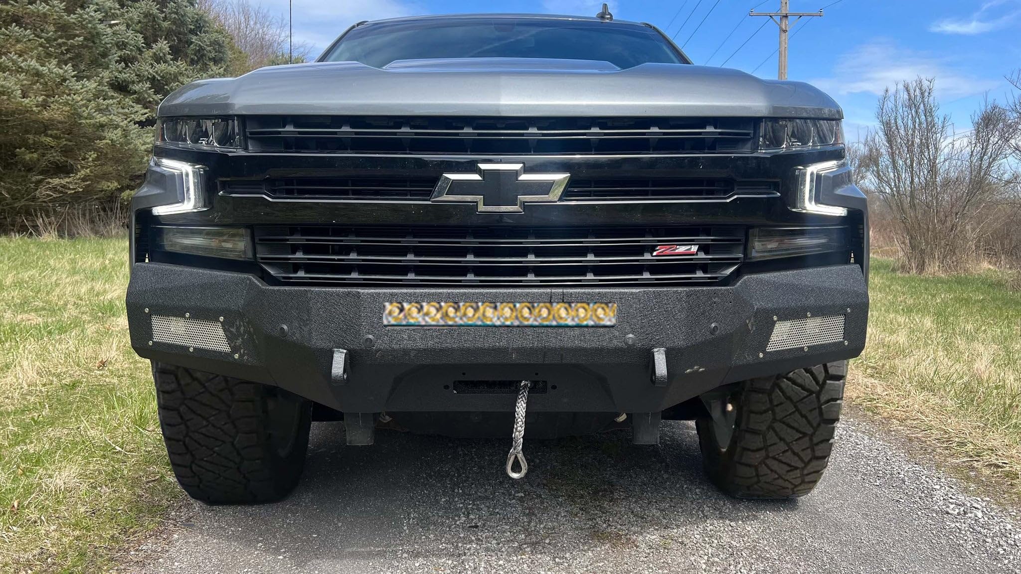 FB22389 Fishbone Front Winch Bumper