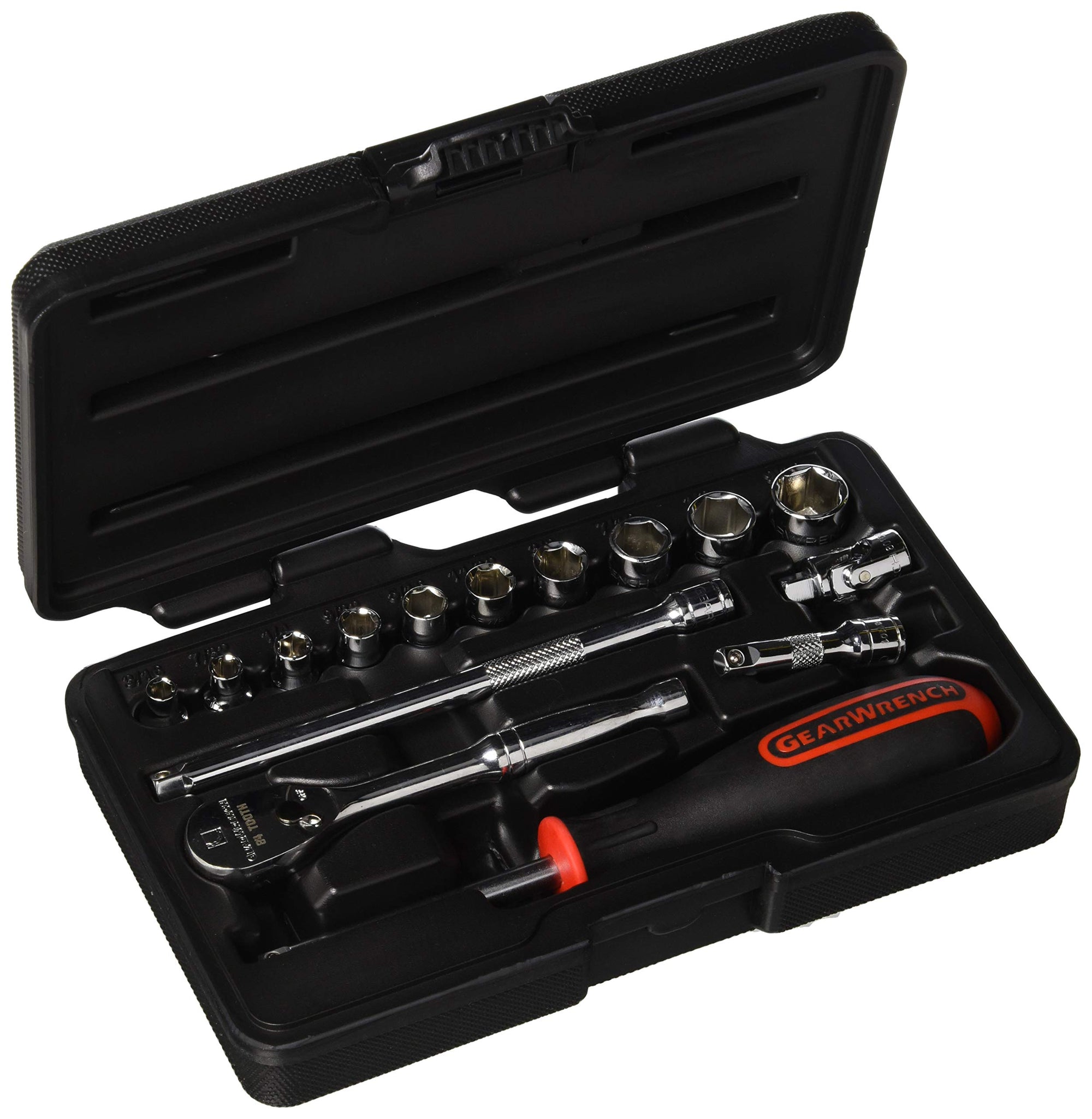 15 Pc. GEARWRENCH 1/4" Drive 6 Point Standard SAE Mechanics Tool Set - 80650